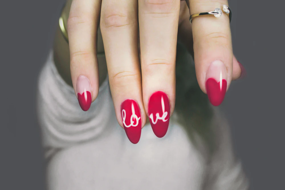 Glossy gel manicure close-up — gel nails in Elgin, TX inspiration